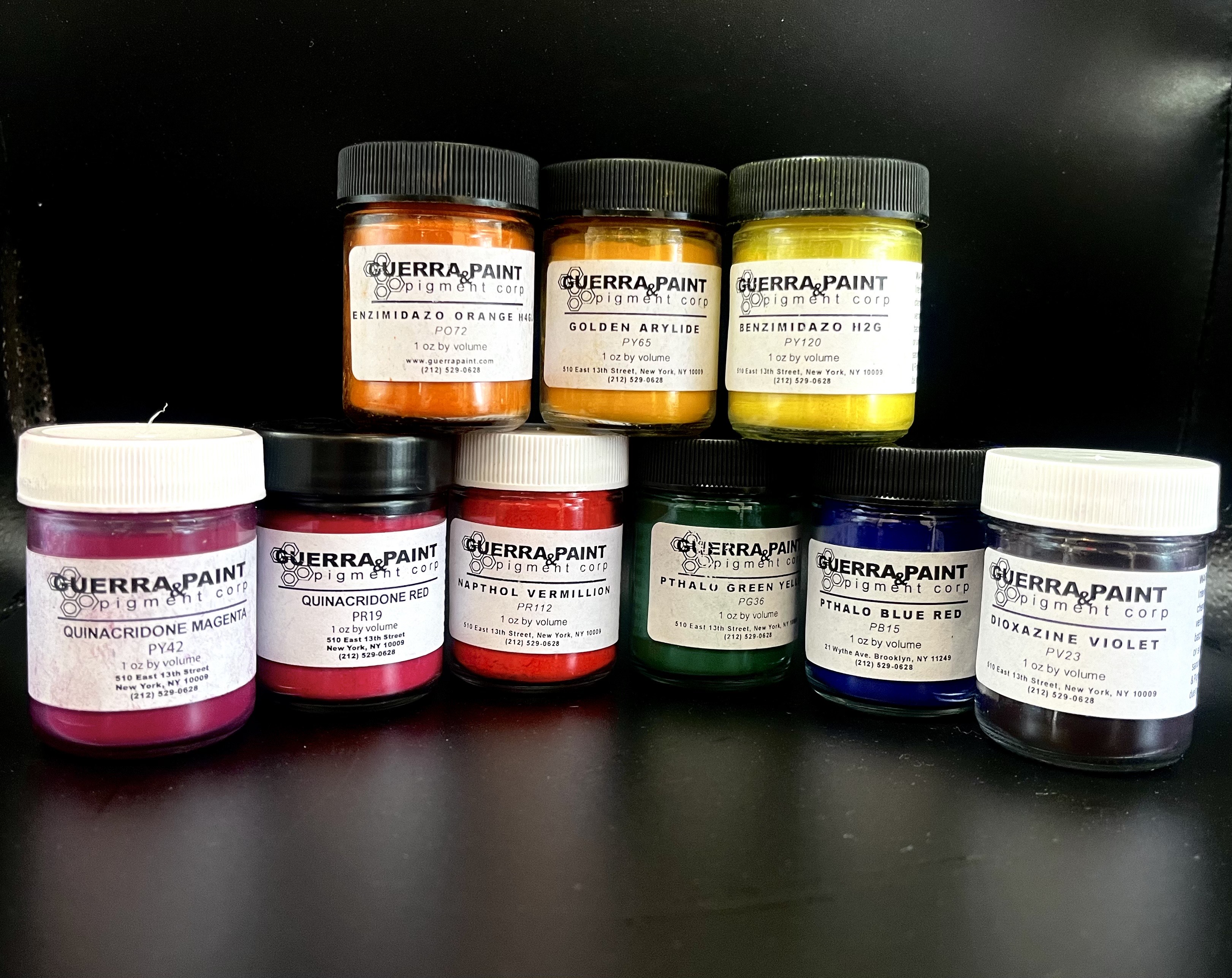 Organic Dry Pigment Kit